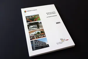 Rapport de gestion de la commune d'Ecublens, mise en page et impression